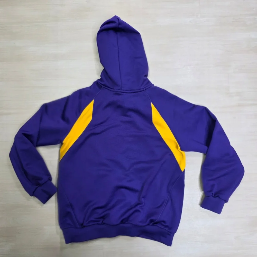 Nike Kobe Mamba Mentality Therma-Fit‎ Hoodie Purple Yellow Kids Size Large
